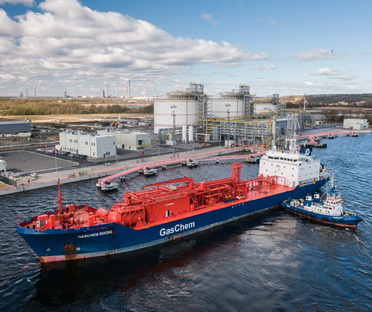 Polimery Police enters final phase, with first delivery of ethylene arriving at Offshore Gas Terminal